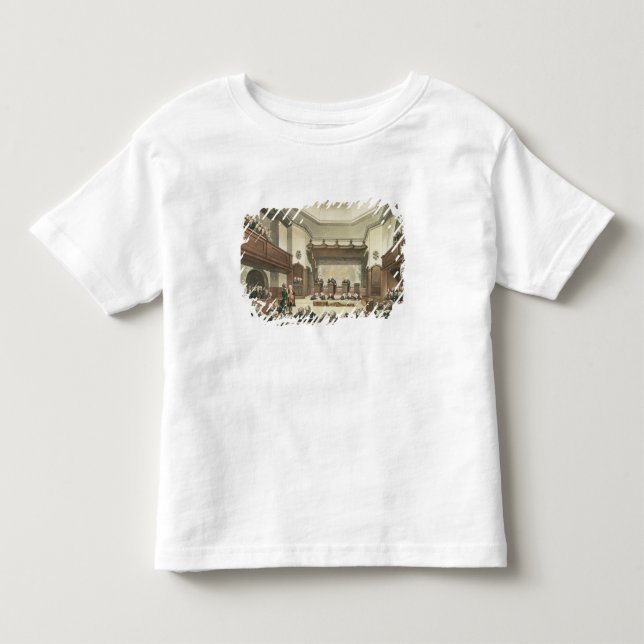 Camiseta Infantil Corte de argumentos comuns, Westminster Hall (Frente)