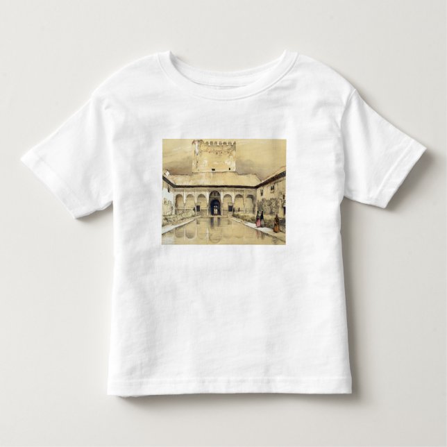 Camiseta Infantil Corte dos Myrtles (Pátio de los Arrayanes) e (Frente)