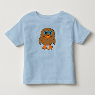 Camiseta Infantil Coruja de desenho animado