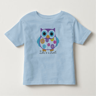Camiseta Infantil Coruja do lado direito