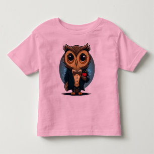 Camiseta Infantil Coruja no Amor: Presente perfeito para o Dia de os