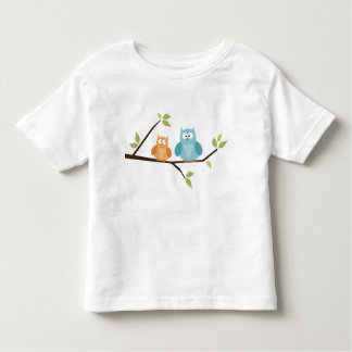 Camiseta Infantil Corujas em uma árvore