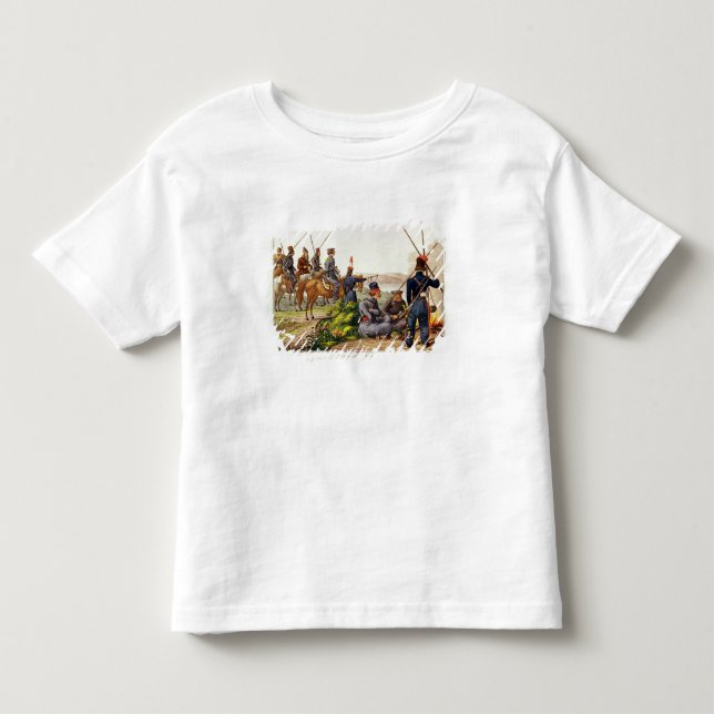 Camiseta Infantil Cossacks de Don em 1814 (Frente)
