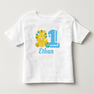 Camiseta Infantil Costume. Dinossauro. Aniversário do menino o ø