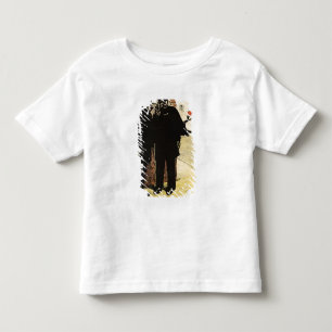 Camiseta Infantil Couro cru de dois polícias da esposa do comissár