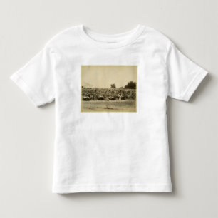 Camiseta Infantil Couro de secagem, Argentina (impressão do albume