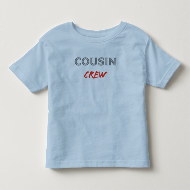 Camiseta Infantil Cousin Crew (Frente)