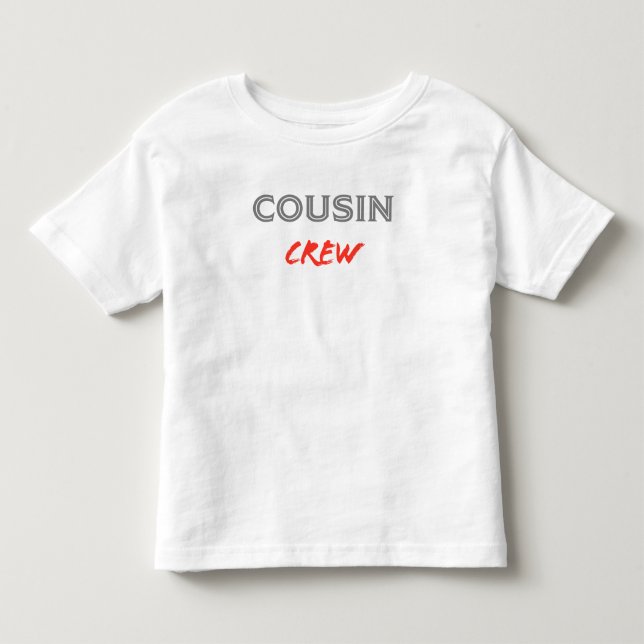Camiseta Infantil Cousin Crew (Frente)