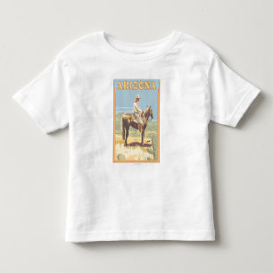 Camiseta Infantil Cowboy (Vista lateral)Arizona
