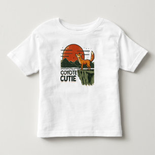 Camiseta Infantil Coyote bonito