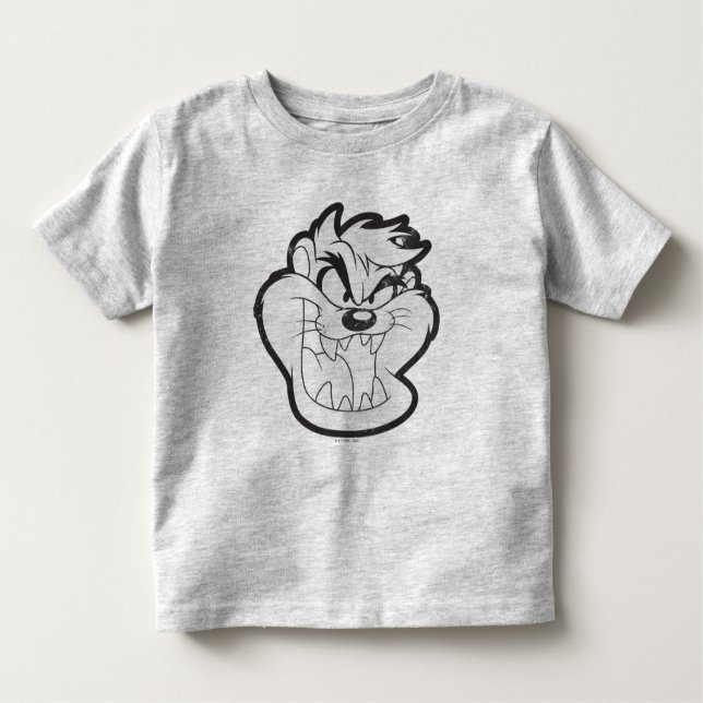 Camiseta Infantil CRACHÁ Grin Mau TAZ™ (Frente)