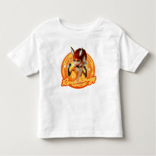 Camiseta Infantil Crachá Rena Rouge Circle