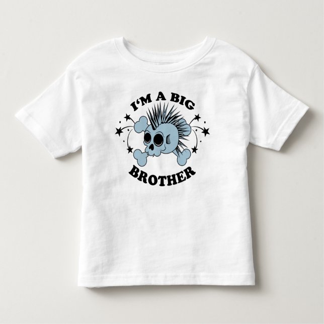 Camiseta Infantil Crânio de Big Brother (Frente)