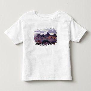 Camiseta Infantil Crepúsculo profundo, Pyrenees, c.1912-13 (óleo n