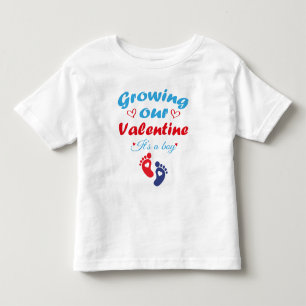 Camiseta Infantil Crescendo nosso Namorados É uma gravidez nova