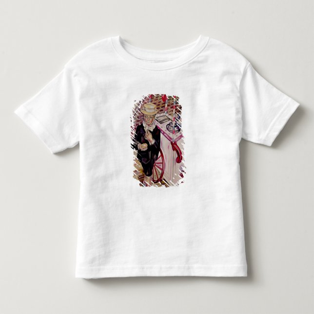 Camiseta Infantil Criança com Sorvete (Frente)