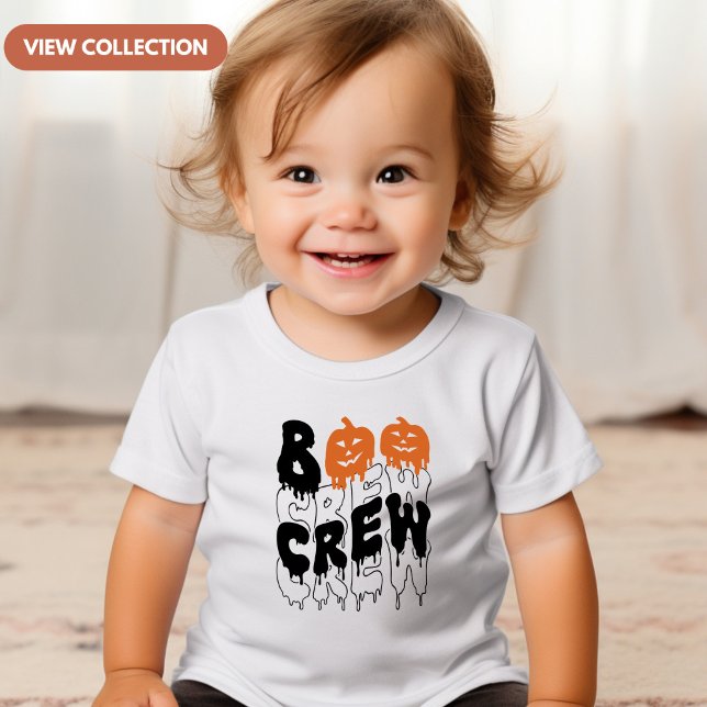 Camiseta Infantil Criança do Boo Crew Matando a Família Toddler (Criador carregado)