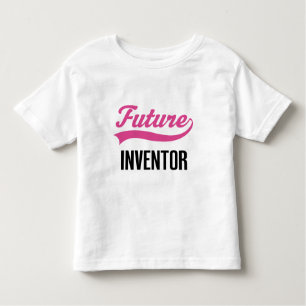 Camiseta Infantil Criança do inventor (futuro)