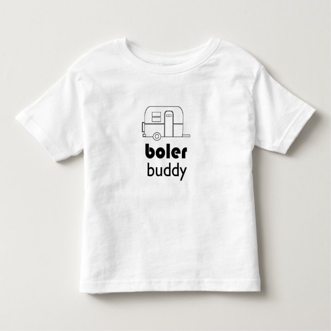 Camiseta Infantil Criança do t-shirt de Boler (Frente)
