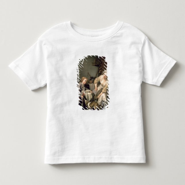 Camiseta Infantil Criança estragada, 1765 (Frente)