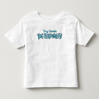 Camiseta Infantil Criança Pequena Grande Personalidade