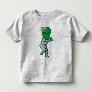 Camiseta Infantil Criança T da massa