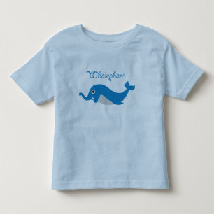 Camiseta Infantil Criança T de Whalephant
