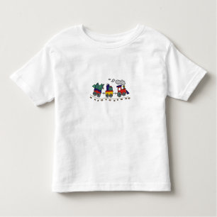 Camiseta Infantil Criança T do trem de Choo Choo