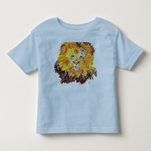 Camiseta Infantil criança: T-SHIRT LION (Frente)