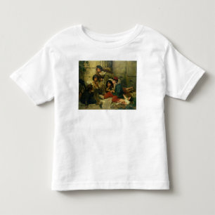 Camiseta Infantil Crianças das Ruas de Paris, 1852
