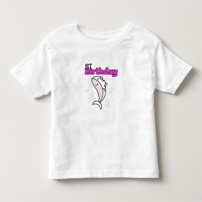 Camiseta Infantil Crianças de 1 Ano de Idade (Frente)