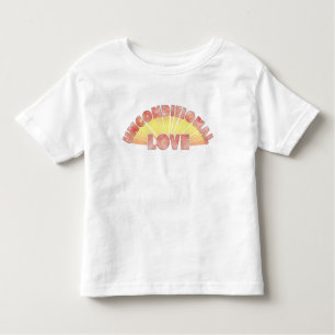Camiseta Infantil Crianças de amor incondicional