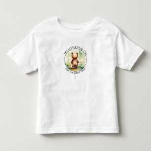 Camiseta Infantil Crianças de Ursos Coloridos Toddler T-Shirt