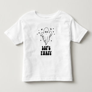 Camiseta Infantil Crianças de Vamos de Dia das Bruxas Spooky