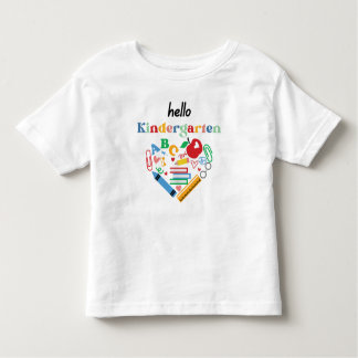 Camiseta Infantil Crianças De Volta À Escola "Alô"