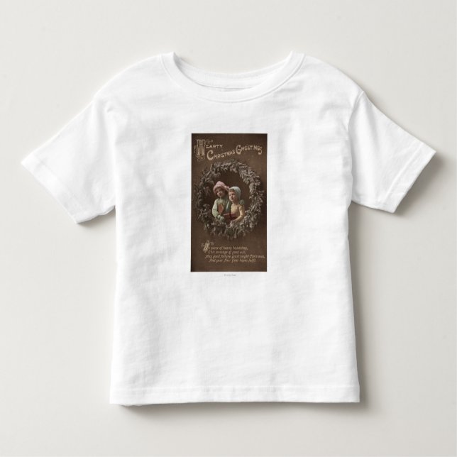 Camiseta Infantil Crianças em Armclasp (Frente)