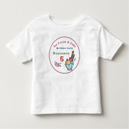 Camiseta Infantil Crianças Festa de aniversário Divertidas