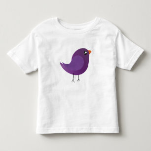 Camiseta Infantil Crianças, passarinho fofo