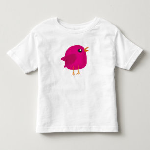 Camiseta Infantil Crianças, passarinho fofo