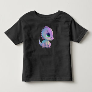 Camiseta Infantil Crie Seu Próprio Dragão Roxo