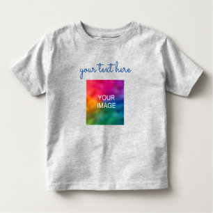 Camiseta Infantil Crie seu próprio script Enviar texto para carregar