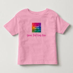 Camiseta Infantil Crie seu próprio texto de nome de roteiro manuscri