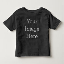 Camiseta Infantil Crie seu próprio Toddler Fine Jersey