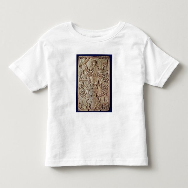 Camiseta Infantil Cristo com os doze apóstolos (Frente)