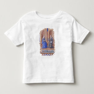 Camiseta Infantil Cristo e a Virgem Maria Enthroned