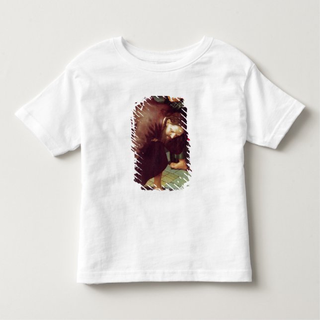 Camiseta Infantil Cristo e mulher no adultério (Frente)