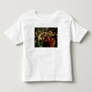 Camiseta Infantil Cristo e Mulher Tomada em Adultery 2