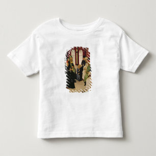 Camiseta Infantil Cristo entre os doutores (óleo no painel)