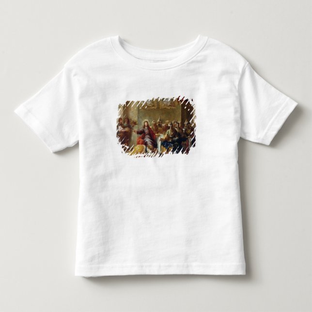 Camiseta Infantil Cristo na casa de Simon o Pharisee, 1660 (Frente)