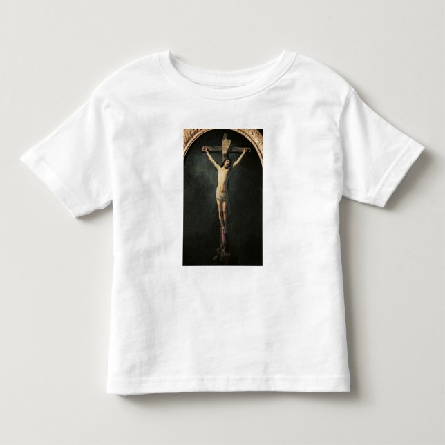 Camiseta Infantil Cristo na cruz (Frente)
